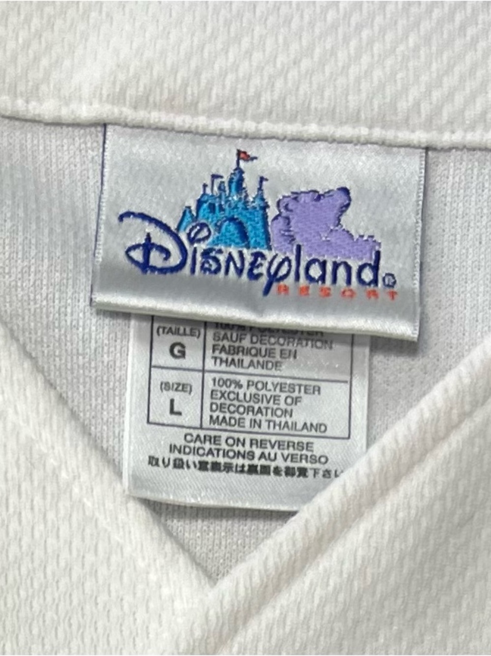 Mickey Mouse Disneyland Resort All-Star Baseball Jersey - Picture 10 of 11